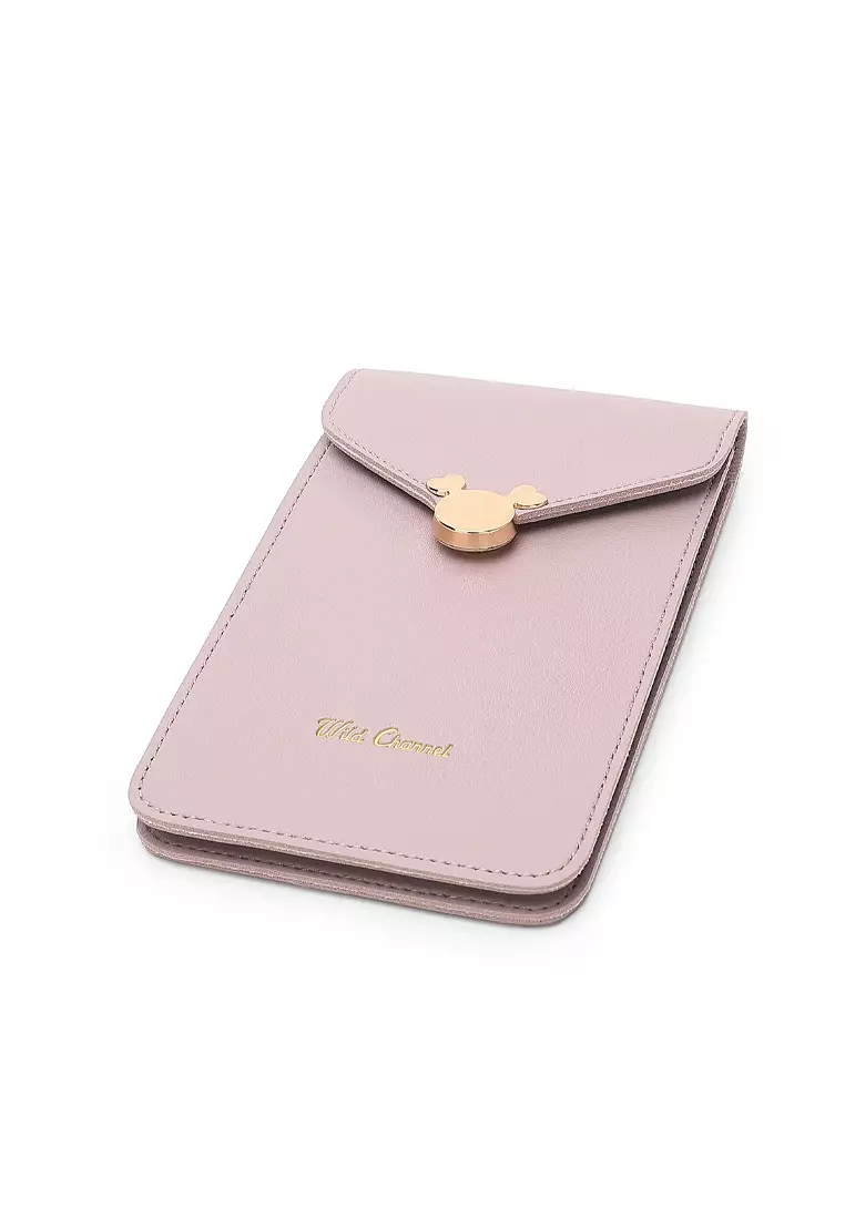 Women's Shoulder Sling Bag / Crossbody Bag - Dark Pink