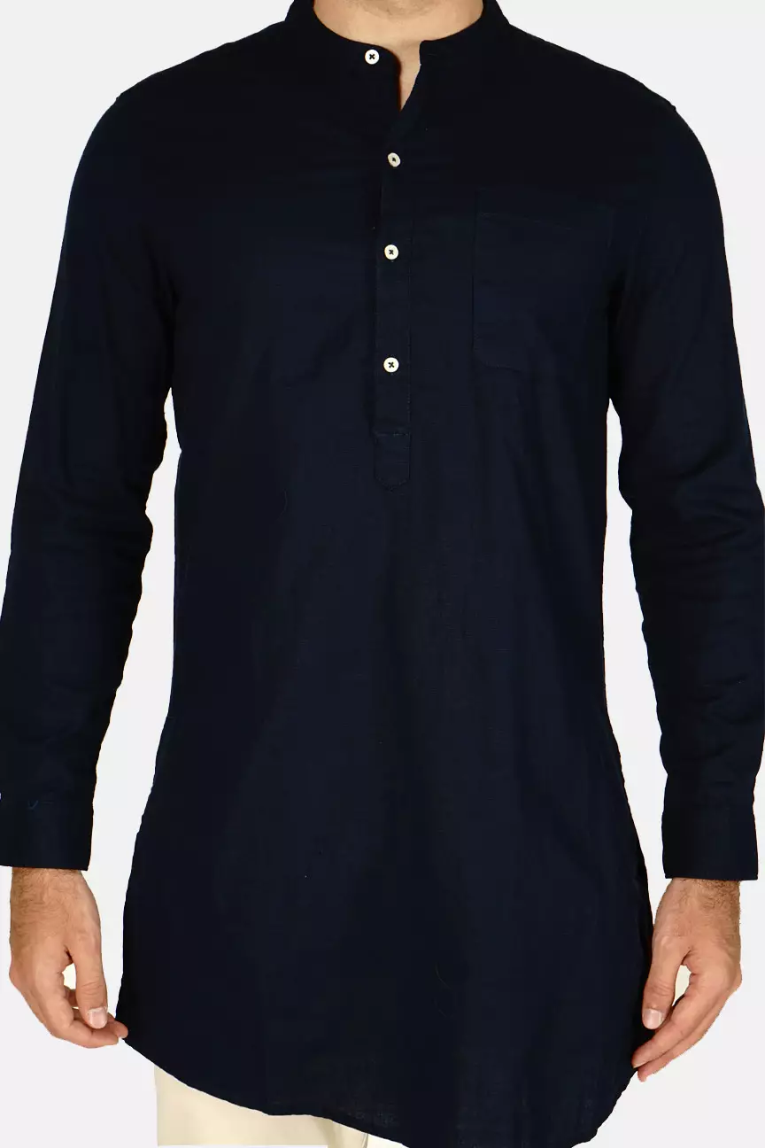 Kemeja Pria Walter Navy