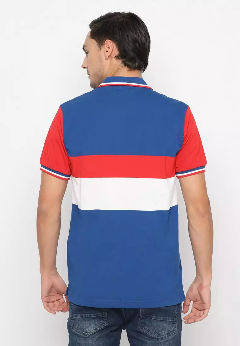 MATSUDA Kaos Polo Shirt Pria Kerah Fukagawa