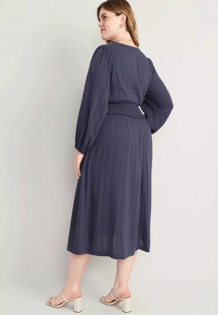 navy formal midi dress Betty Midi Dress - Navy | Elegant Midi Dress