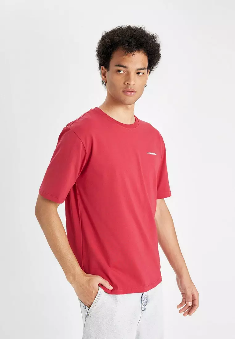 印花棉質短袖T恤