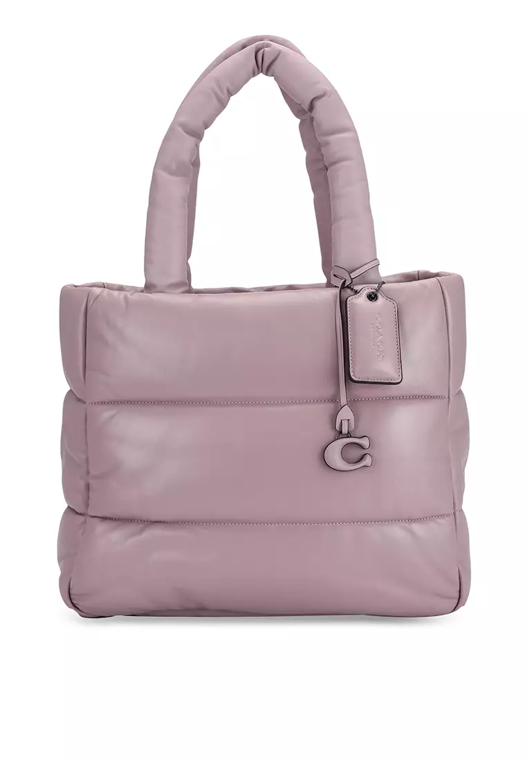 coach puffer tote