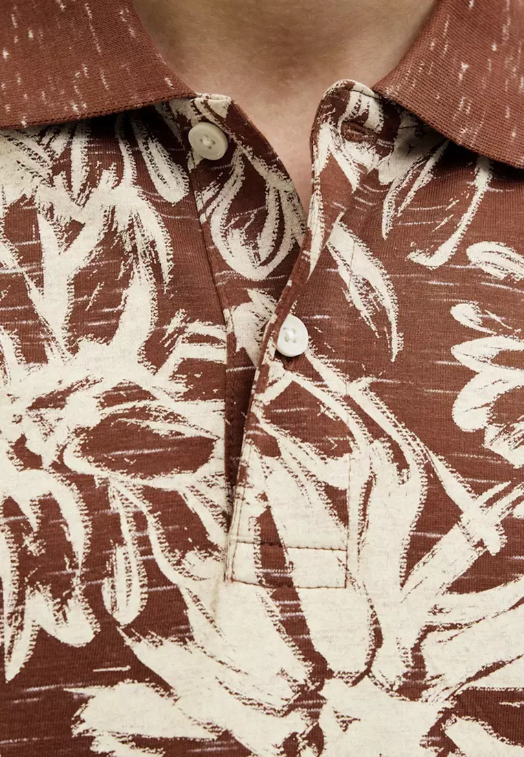 Split Polo Shirt