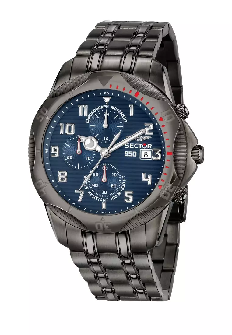 曼陀羅 NEW SECTOR R3271603125 MOUNTAIN CENTURION CHRONOGRAPH BLACK