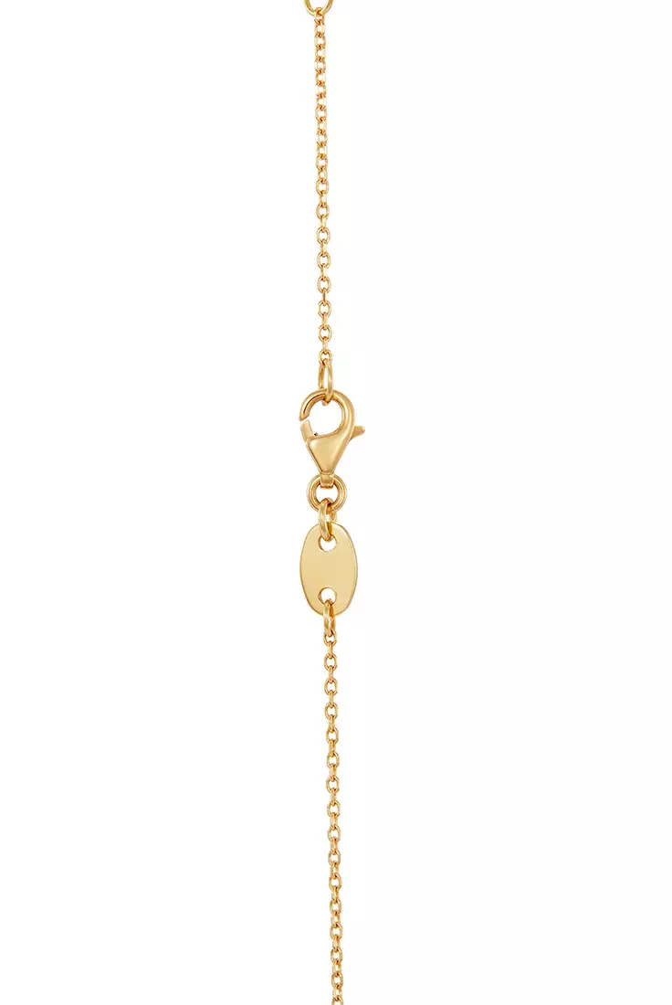 HABIB 750/18K Yellow Gold Necklace CJ-6-CL MNL04(18Y)