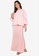 Lubna pink Textured Puffed Sleeves Kurung With Mermaid Skirt 02367AA341B0D5GS_3