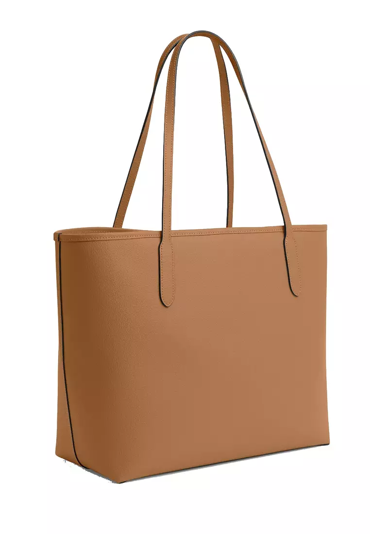 Buy Coach City Tote Bag Brown 2025 Online ZALORA