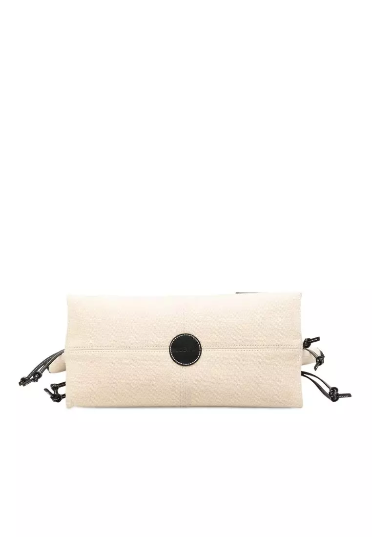 Pre-Loved Loewe Small Canvas Cushion Tote