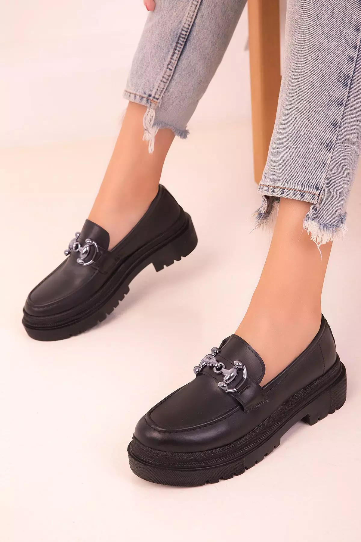 Round Toe Loafers