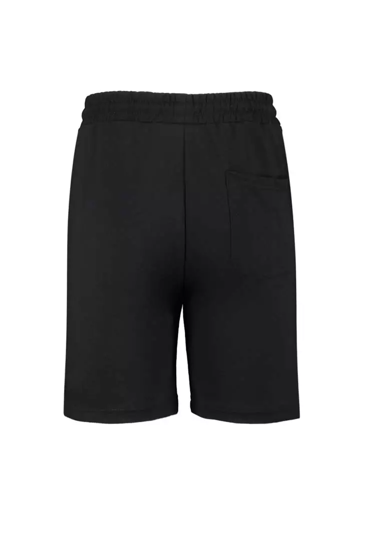 Mens black 2025 bermuda shorts