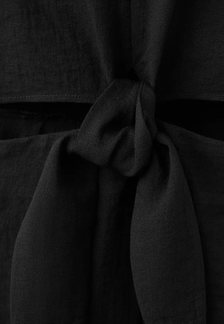Cut-Out Jumpsuit With Knot