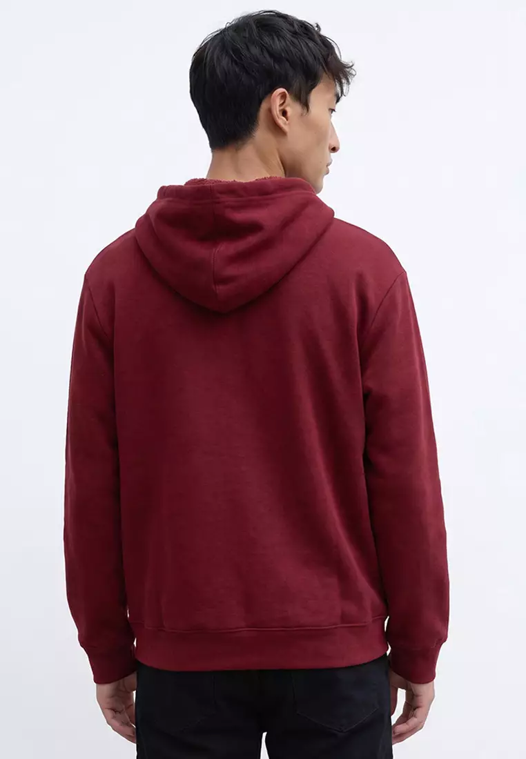 Arch Sherpa Zip Hoodie
