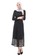 Evernoon black Alveera Gamis Brukat Muslimah Long Dress Regular Fit - Hitam 5B3B2AA6EA12F6GS_5