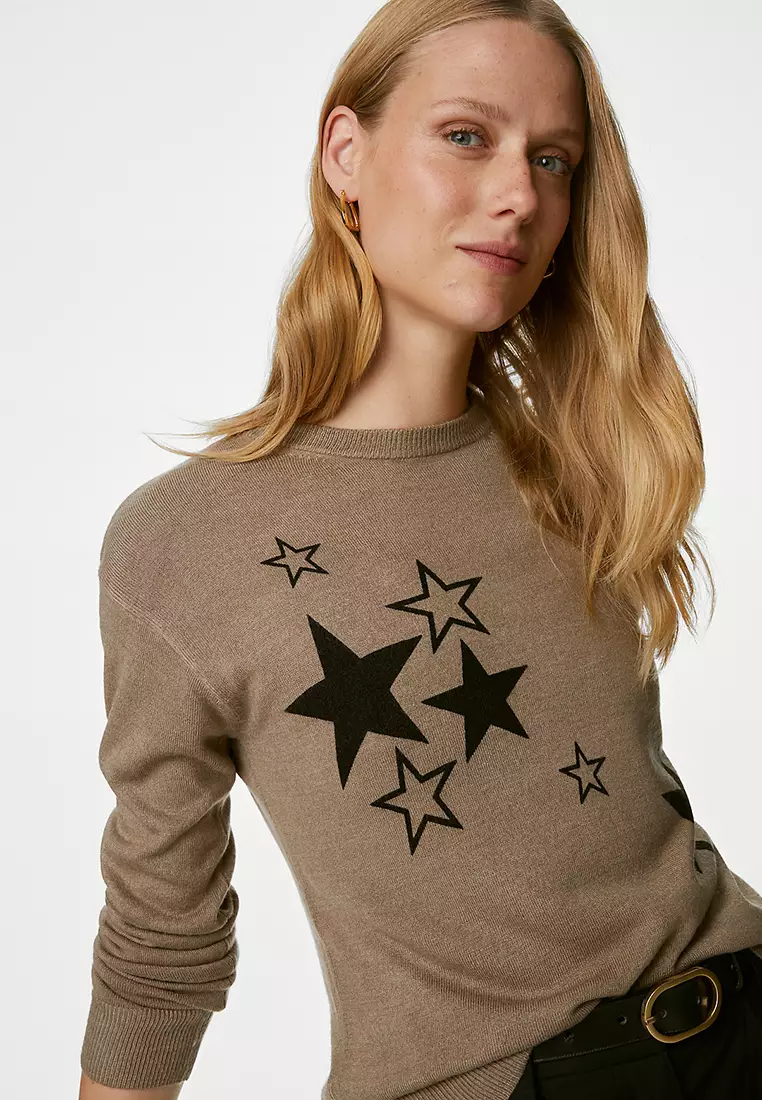 Marks and spencer hot sale star jumper