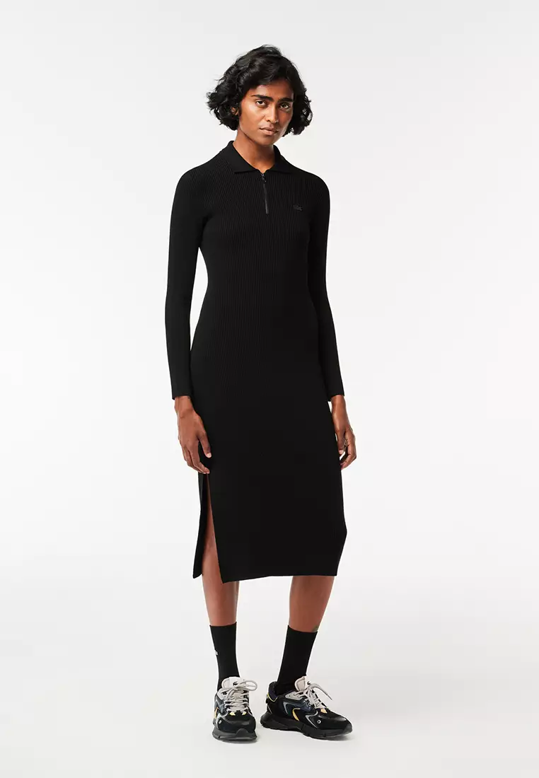 lacoste dress long sleeve