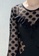 A-IN GIRLS black Sexy Gauze Polka Dot One-Piece Swimsuit 68C83US768151BGS_8