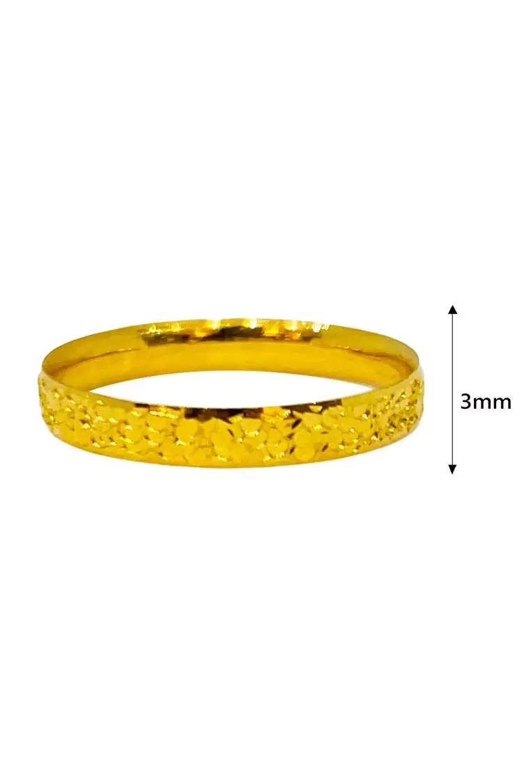 LITZ 916 (22K) Gold Ring (PX) LGR0188-SZ8-1.70g+/-