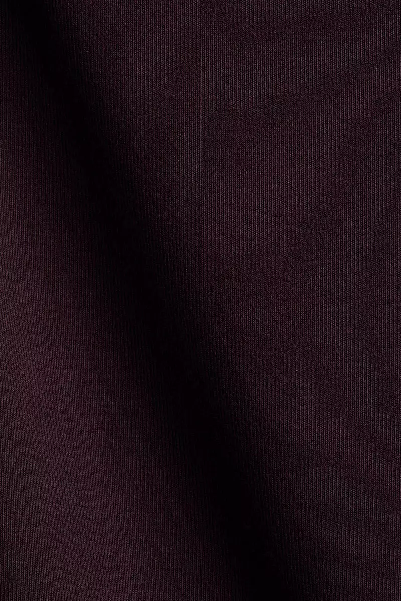 Cape-detail jersey top