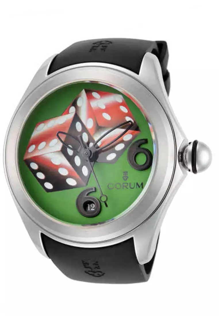 CORUM 泡泡骰子限量版男士自動腕錶 (CRM-082.310.20/0371 DI06)