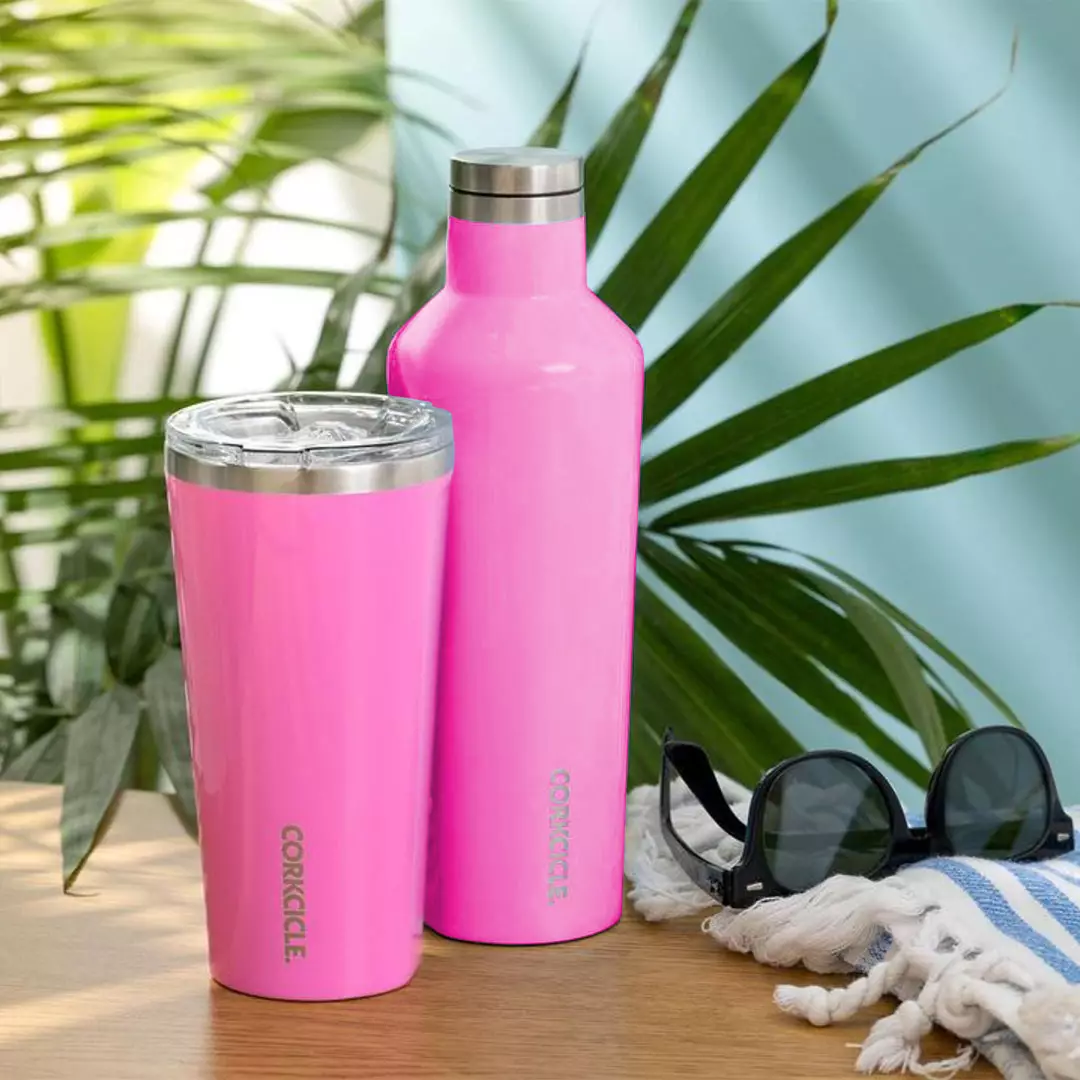 CORKCICLE® Tumbler 16oz - Miami Pink