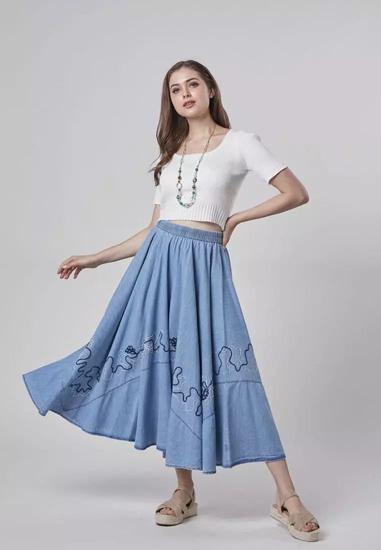 The bay hot sale denim skirt