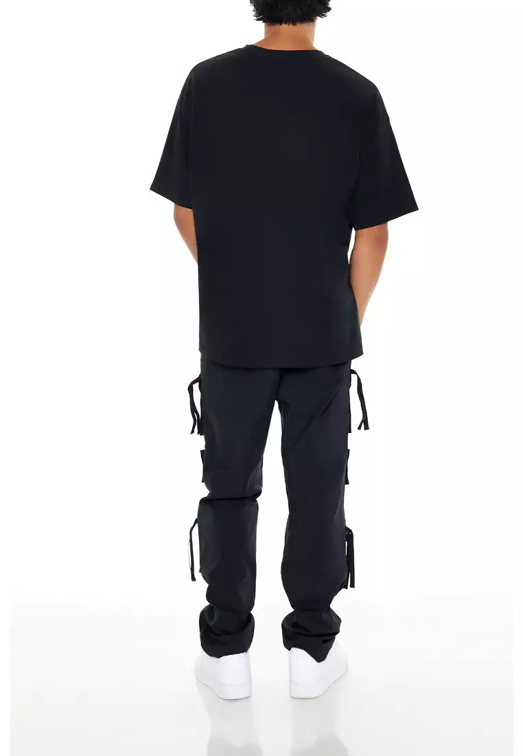 Forever 21 utility pants hot sale