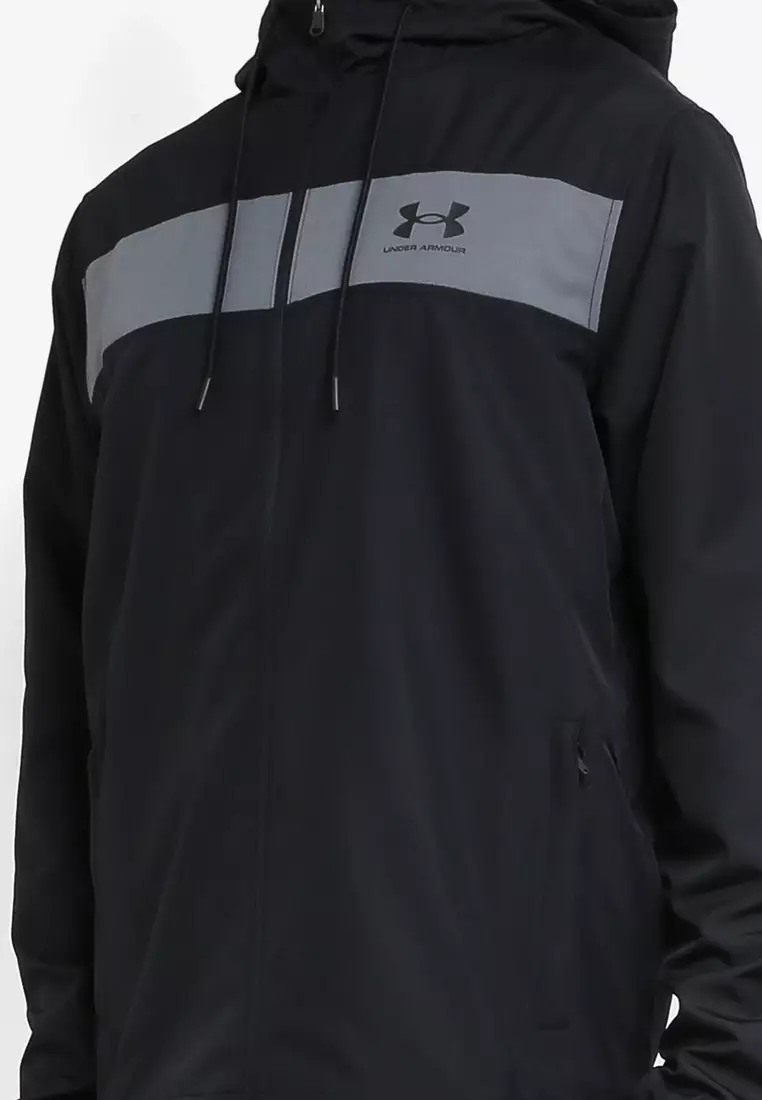 Under armour men's shop sportstyle windbreaker jacket