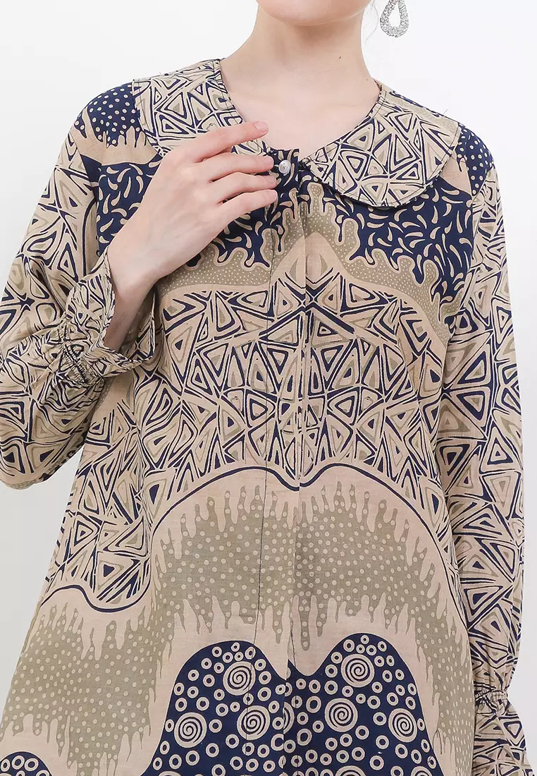 Piramid Blouse Batik Premium Wanita Casual Modern