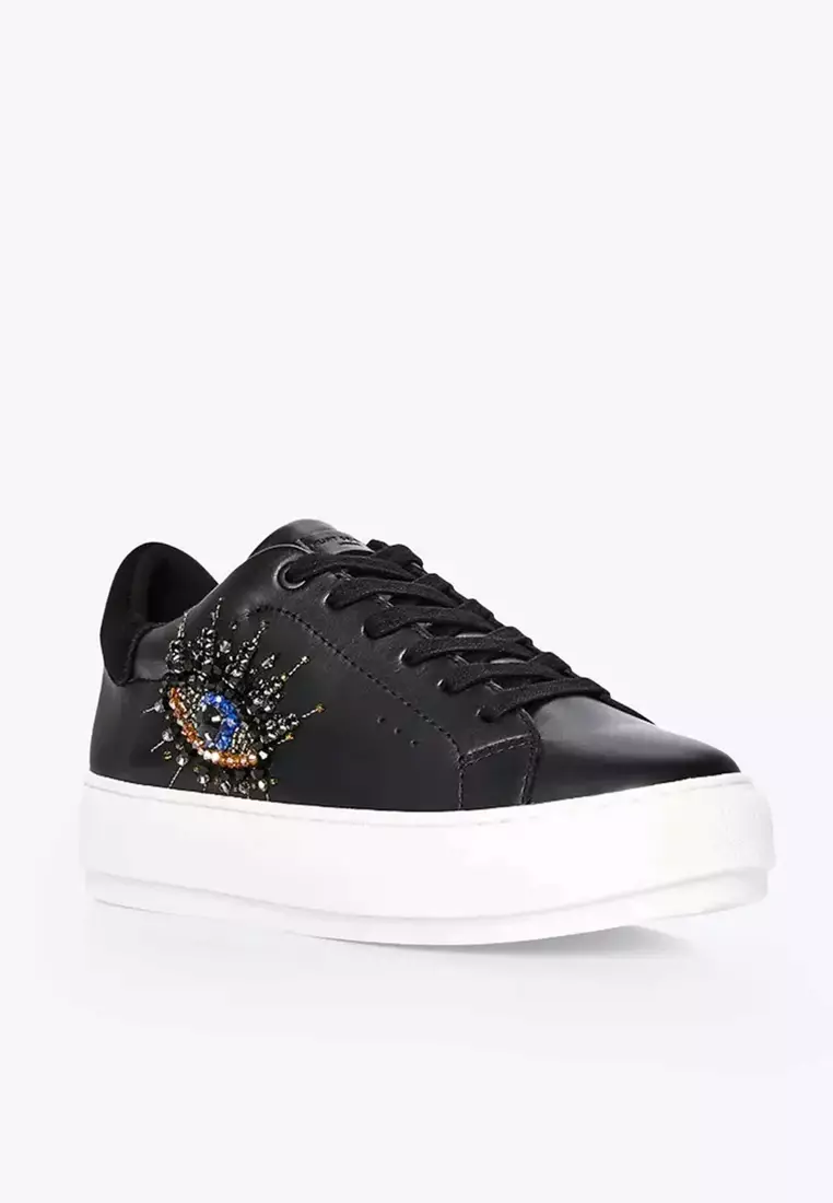 Discount on Kurt Geiger  shoes - SKU: Laney Eye Sneakers Black
