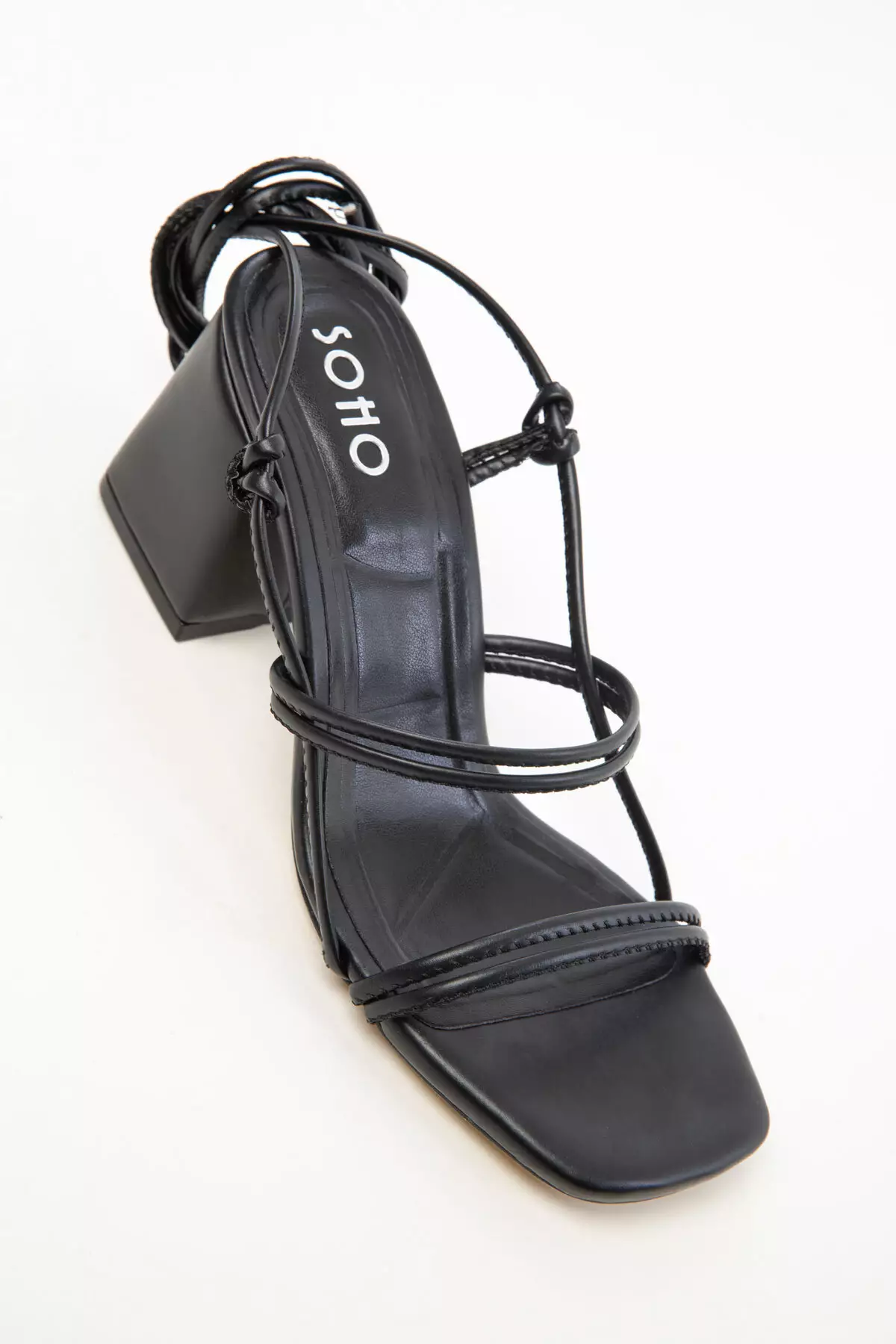 Black Women's Classic Heeled Shoes 20281