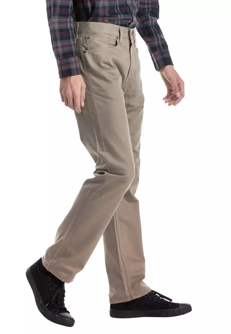 Jual Levi s Levi s 505 Regular Fit Timberwolf Sat Slub Wt 00505