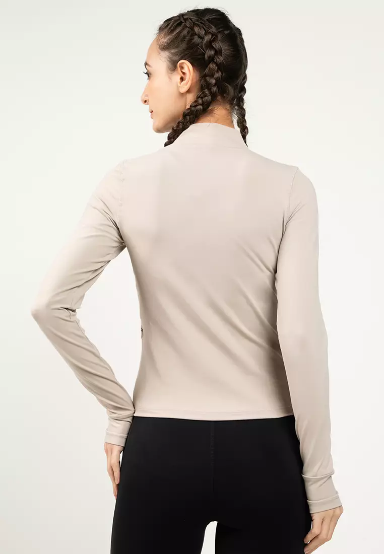 Active Core Zip Through Long Sleeve Jacket