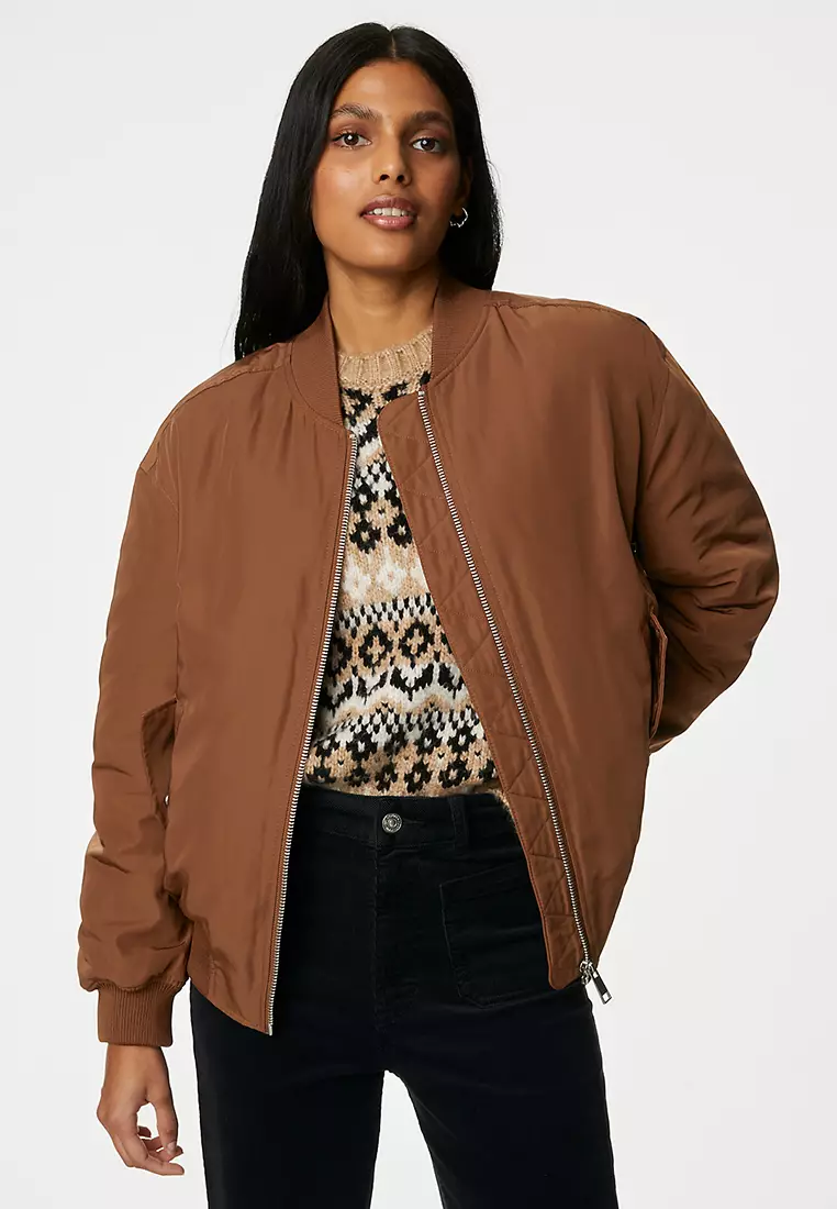 Padded Bomber Jacket