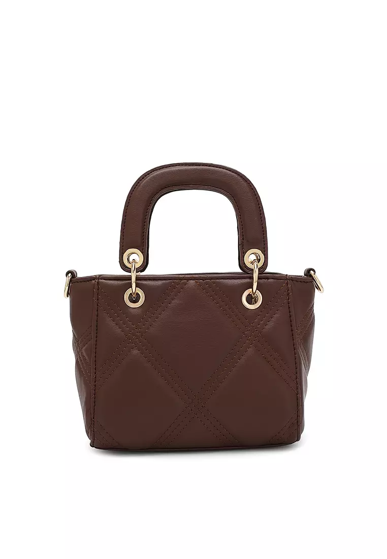 Sara Acorn - Leather Top Handle Bag