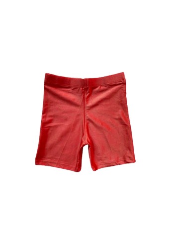 Chelyne red Chelyne Short Pants Kilap Cuoyi by Chelyne M-XL Legging Dewasa Bahan Lycra Spandex Premium 9C0FCAAA858030GS_1