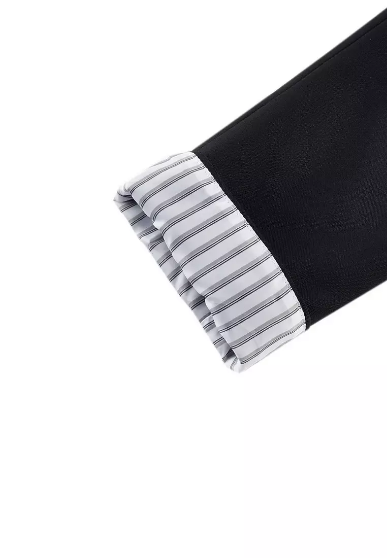 Polyester 修身西裝外套