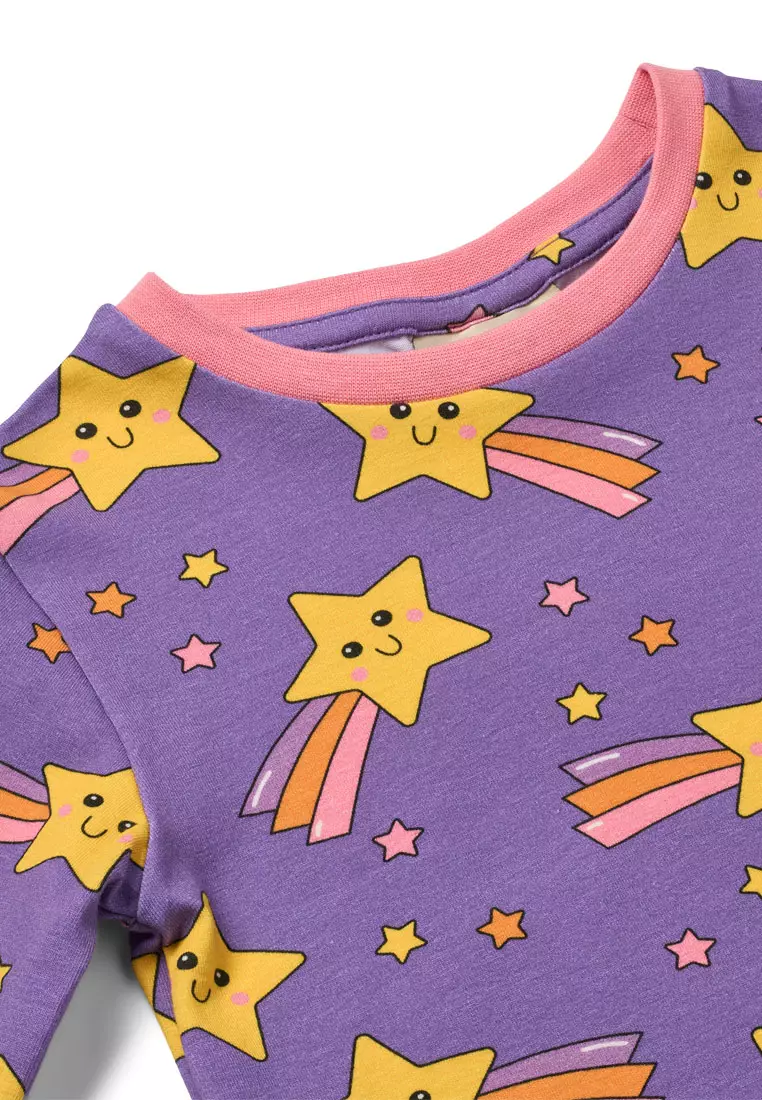Jubilee nightwear set with shooting stars