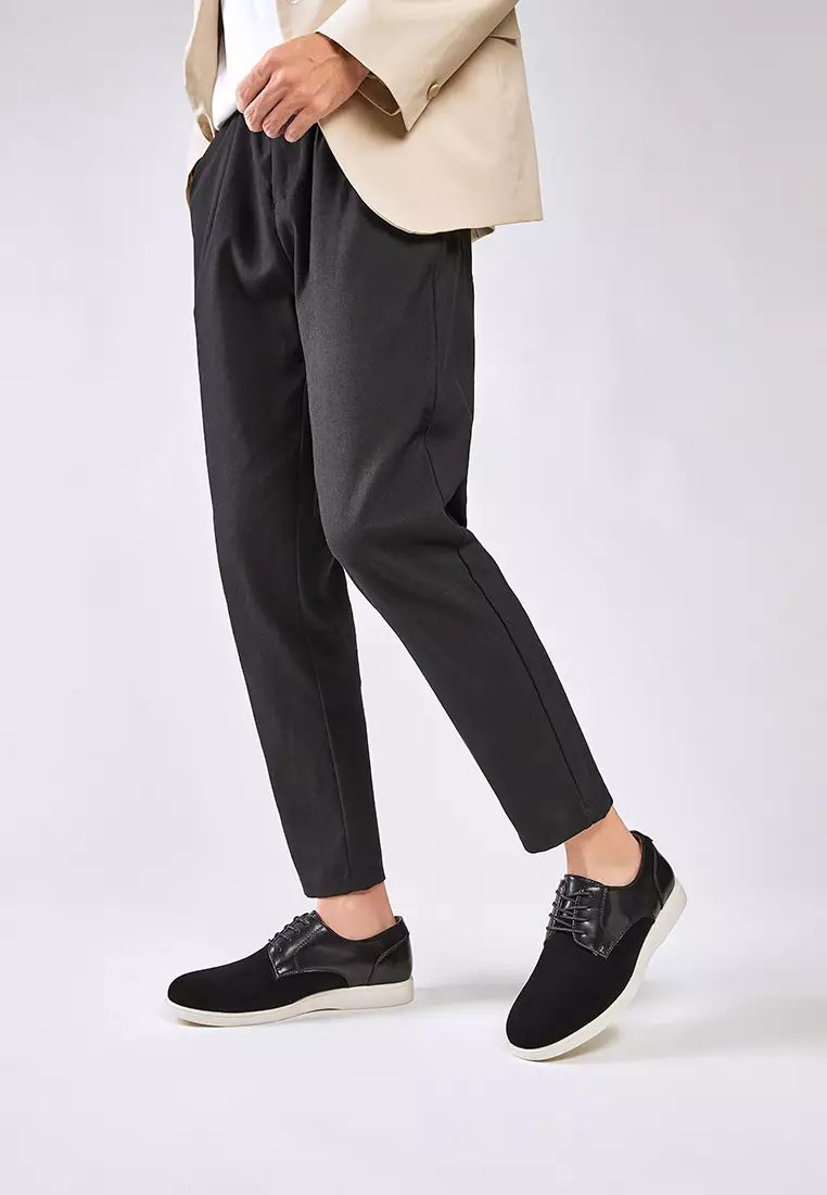 Cow Suede Derby Shoes KB8848-3