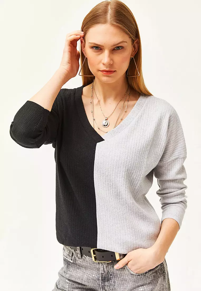 Block Raised Loose Top