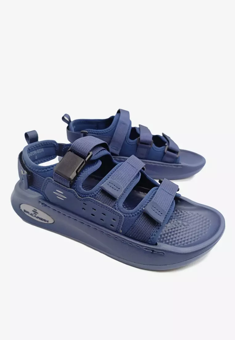 Dr Cardin Men Adjustable Triple Strappy Chunky Walking Sandals D-EOR-8376