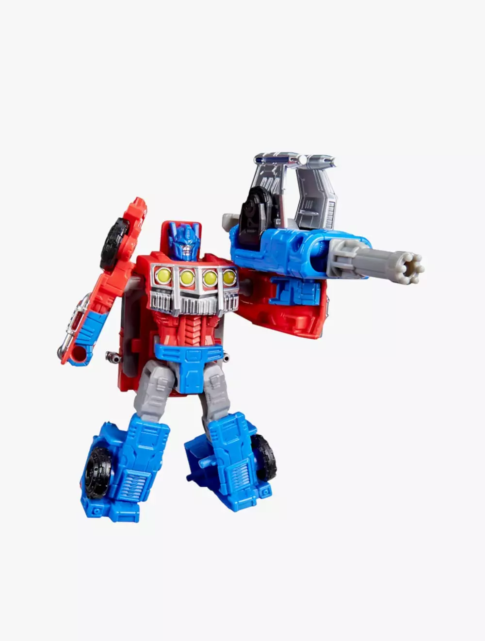 TRA CYBERWORLD Optimus Prime Armored Cyber Changers  - TFOG1054