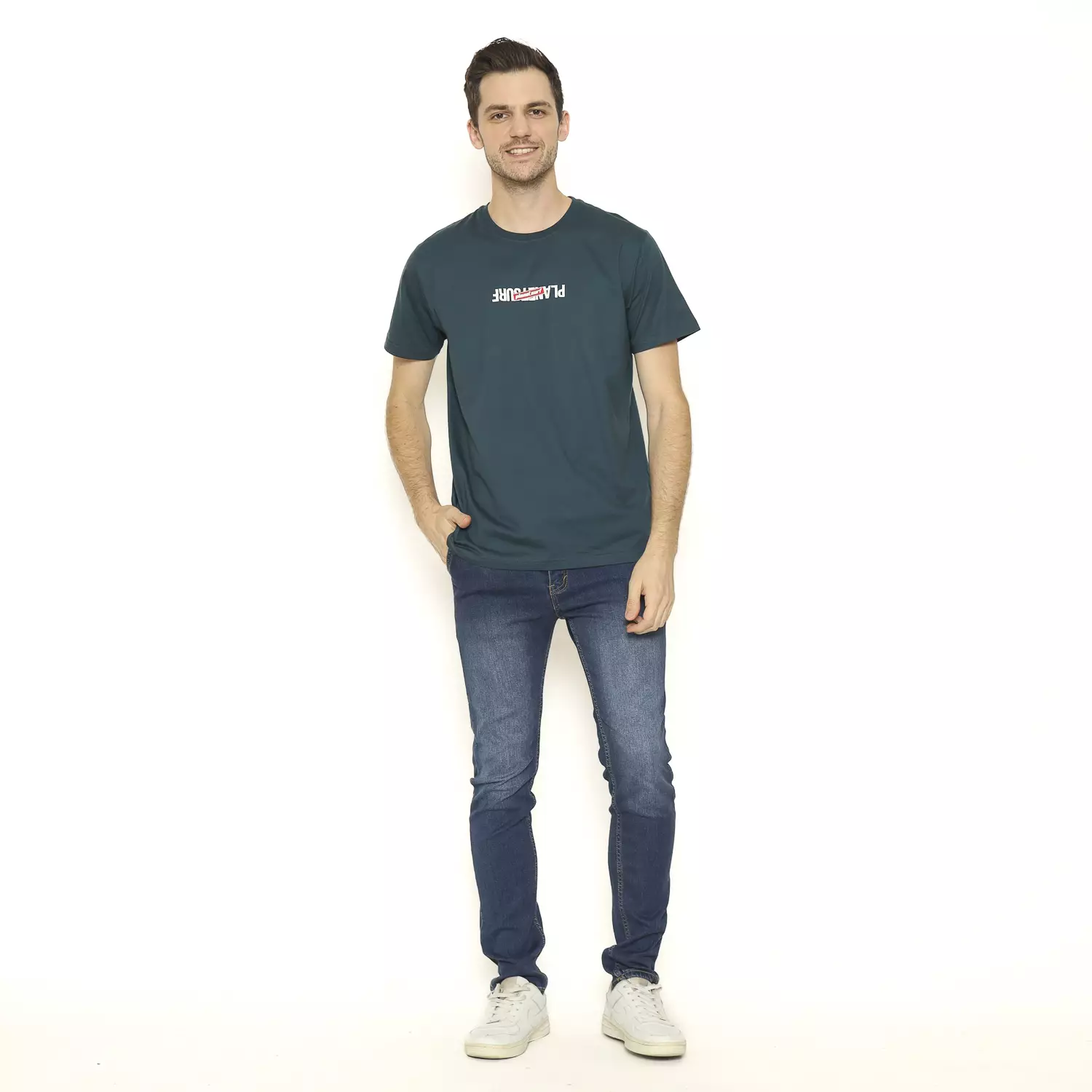 Planet Surf Clothing Kaos Lengan Pendek Pria Bunt Men Tee Planet Surf