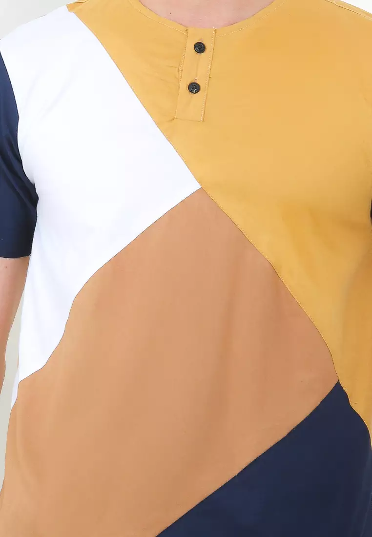 Al- Maliku Stand Collar Shirt