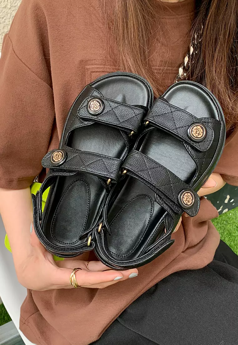 Velcro Strappy Sandals YLT581-1