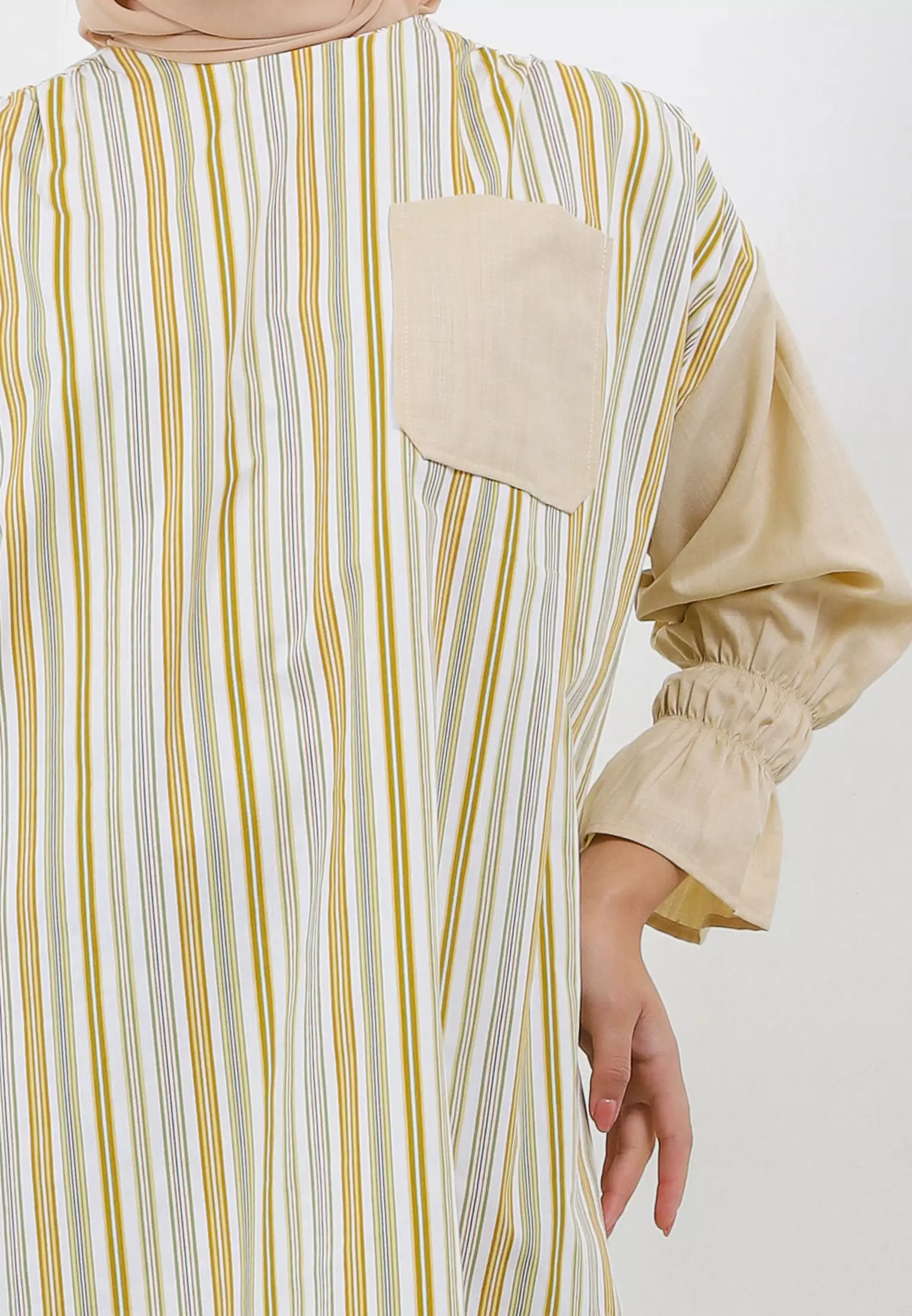 MFMW Clesia Tunik Kubus Motif Salur