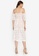 ZALORA OCCASION white Cold-Shoulder Corded Lace Midi Dress 79351AAB1EB446GS_2