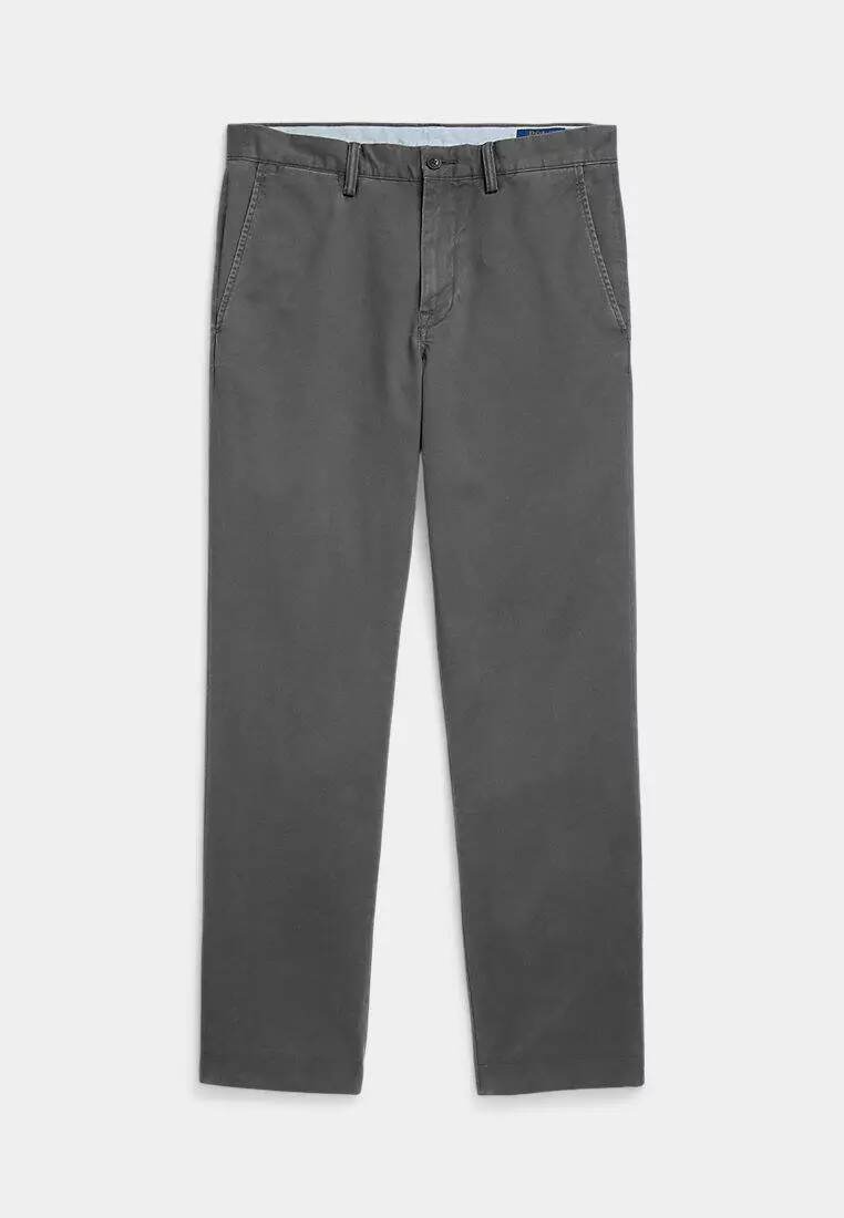 Bedford Straight Fit Washed Chino Pant