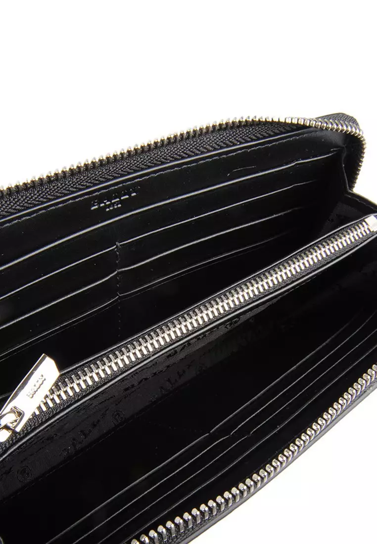 Bhytus.HP Long Wallet in Black,Green for UNISEX