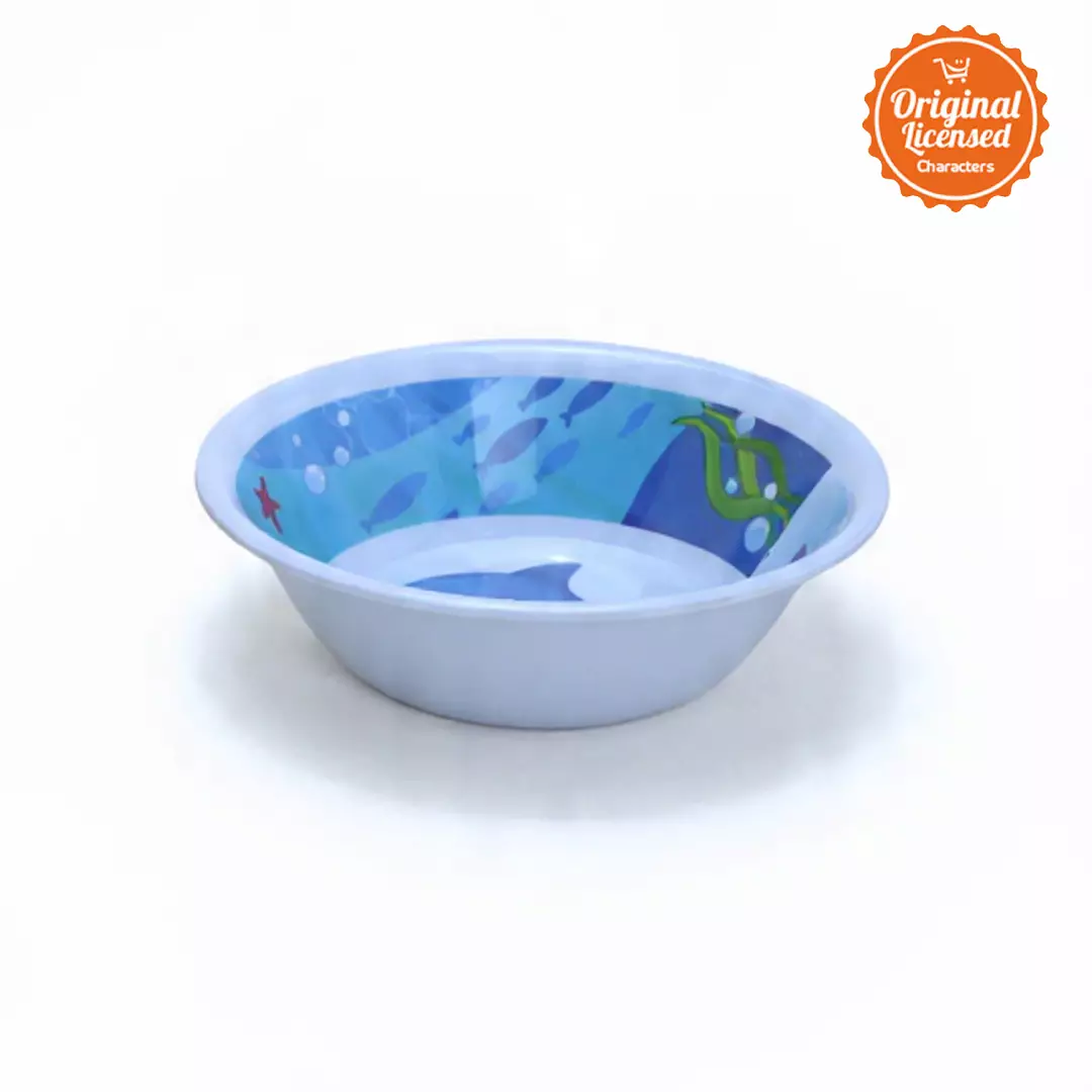 Mangkok Makan Anak Melamin 17 cm Karakter Hewan Lucu Sparky