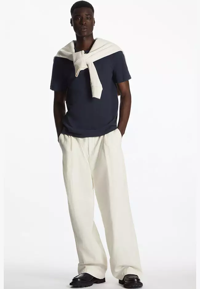 Regular-Fit Brushed Cotton T-Shirt